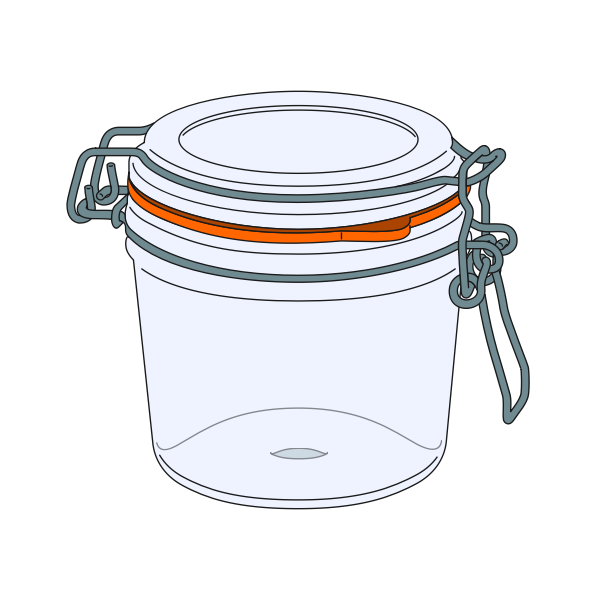 Glass jar (blank version)